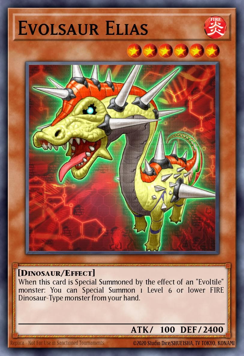 Evolsaur Elias Order of Chaos: Special Edition card