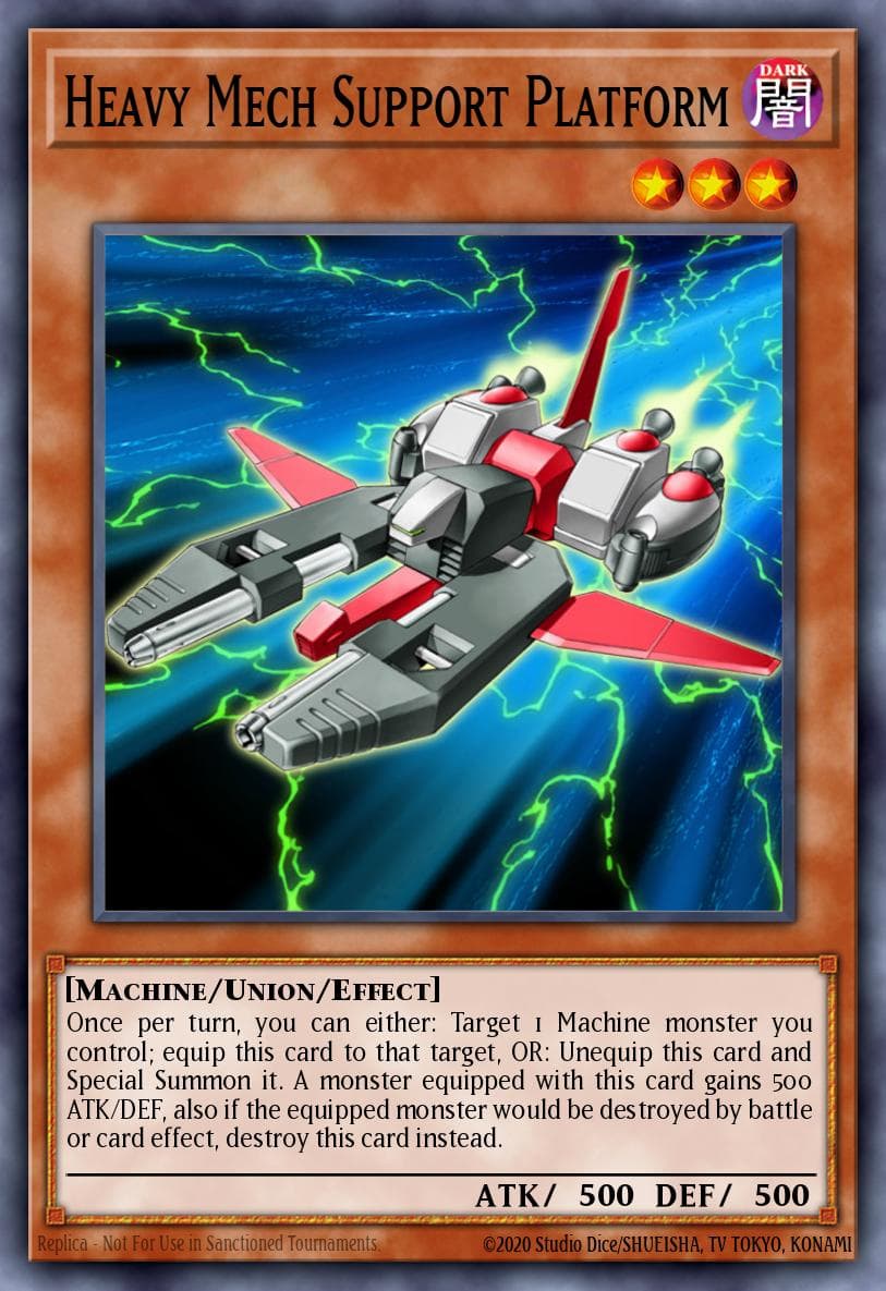 Heavy Mech Support Platform Geargia Rampage Structure Deck card
