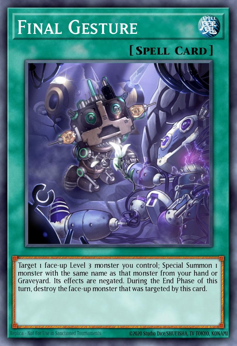 臨終的同調 遊戲王 card