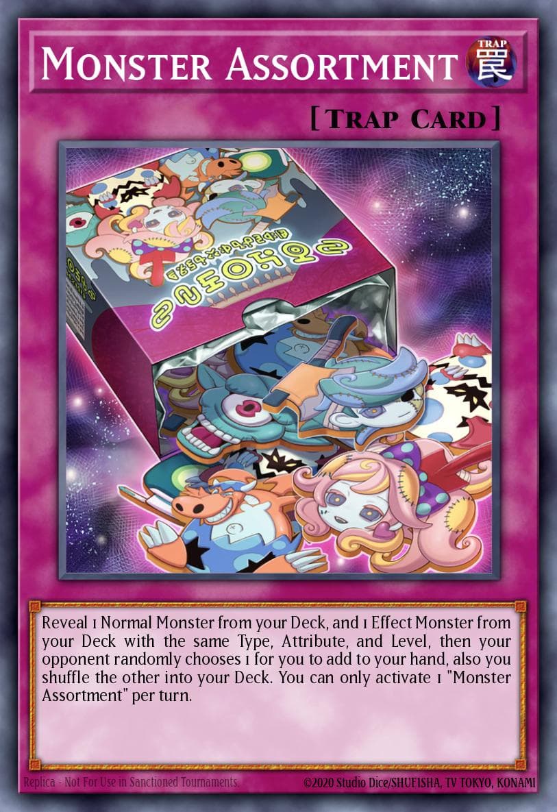 Monster Assortment 2022 Tin of the Pharaoh's Gods card