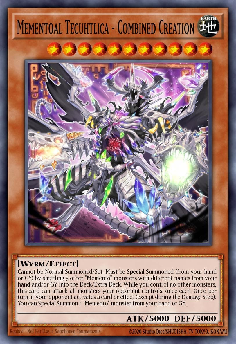 Mementoal Tecuhtlica - Combined Creation Rarity Collection 5 card