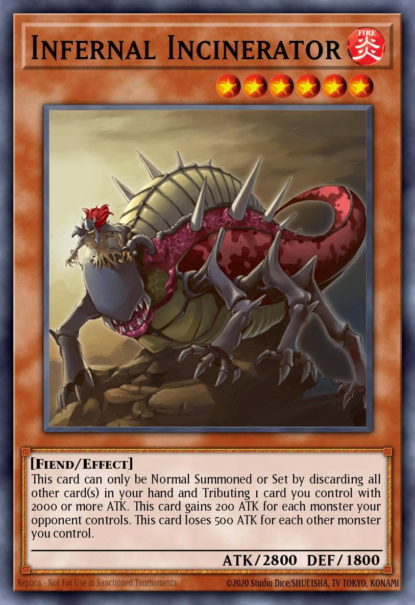 Infernal Incinerator Dark Revelation Volume 4 card