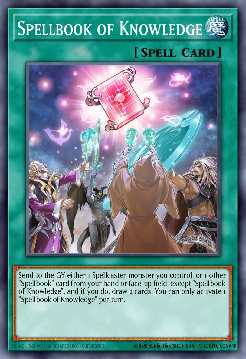 Spellbook of Knowledge Code of the Duelist Special Edition card