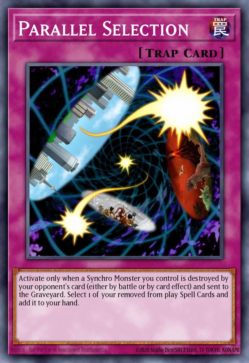 Parallel Selection 遊戲王 card