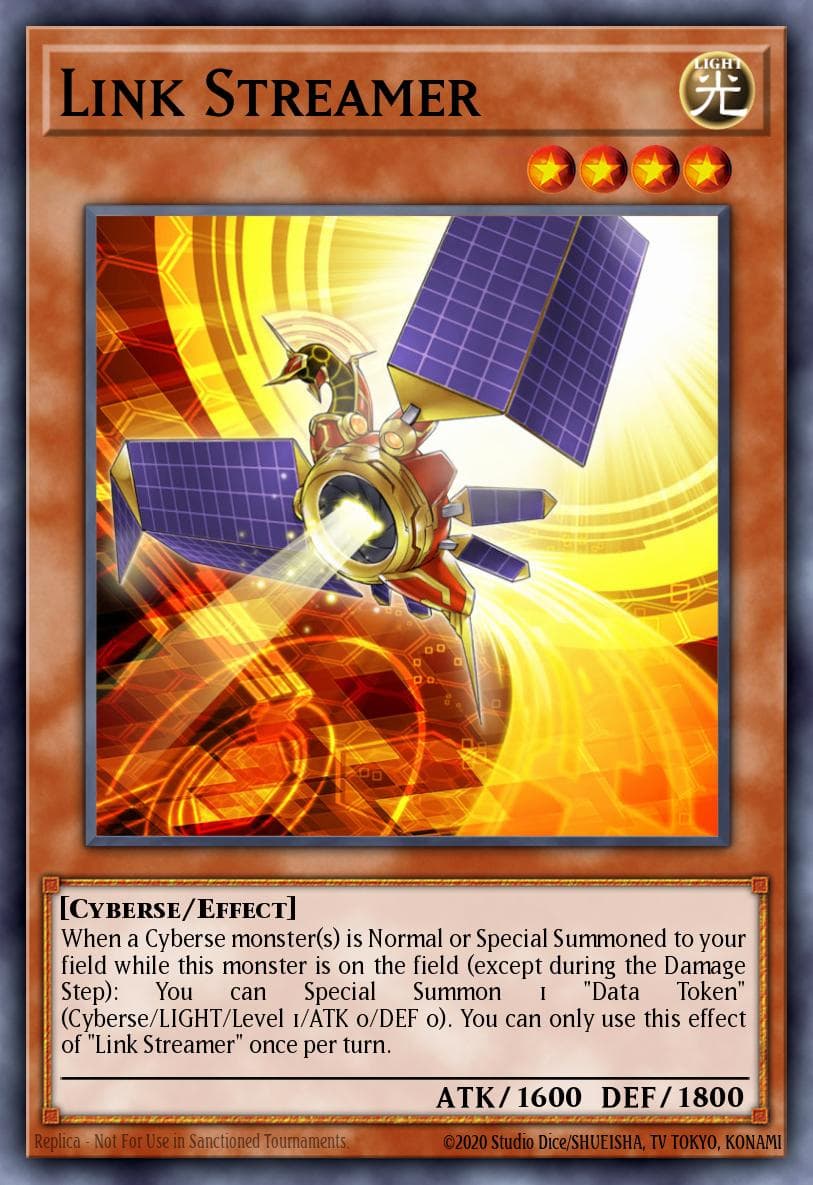 Link Streamer Flames of Destruction Special Edition card