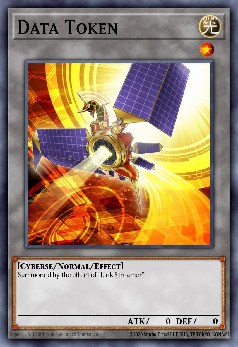 Data Token 遊戲王 card