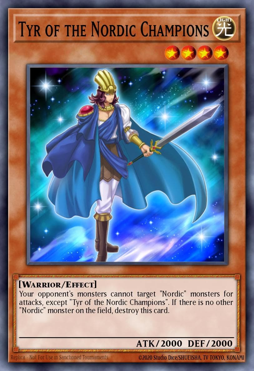 Tyr of the Nordic Champions Storm of Ragnarok: Special Edition card