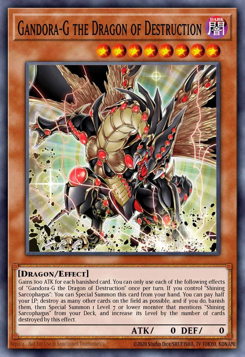 Gandora-G the Dragon of Destruction Legacy of Destruction card