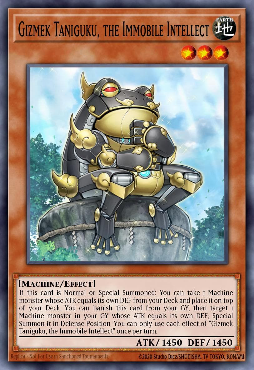 Gizmek Taniguku, the Immobile Intellect 2022 Tin of the Pharaoh's Gods card