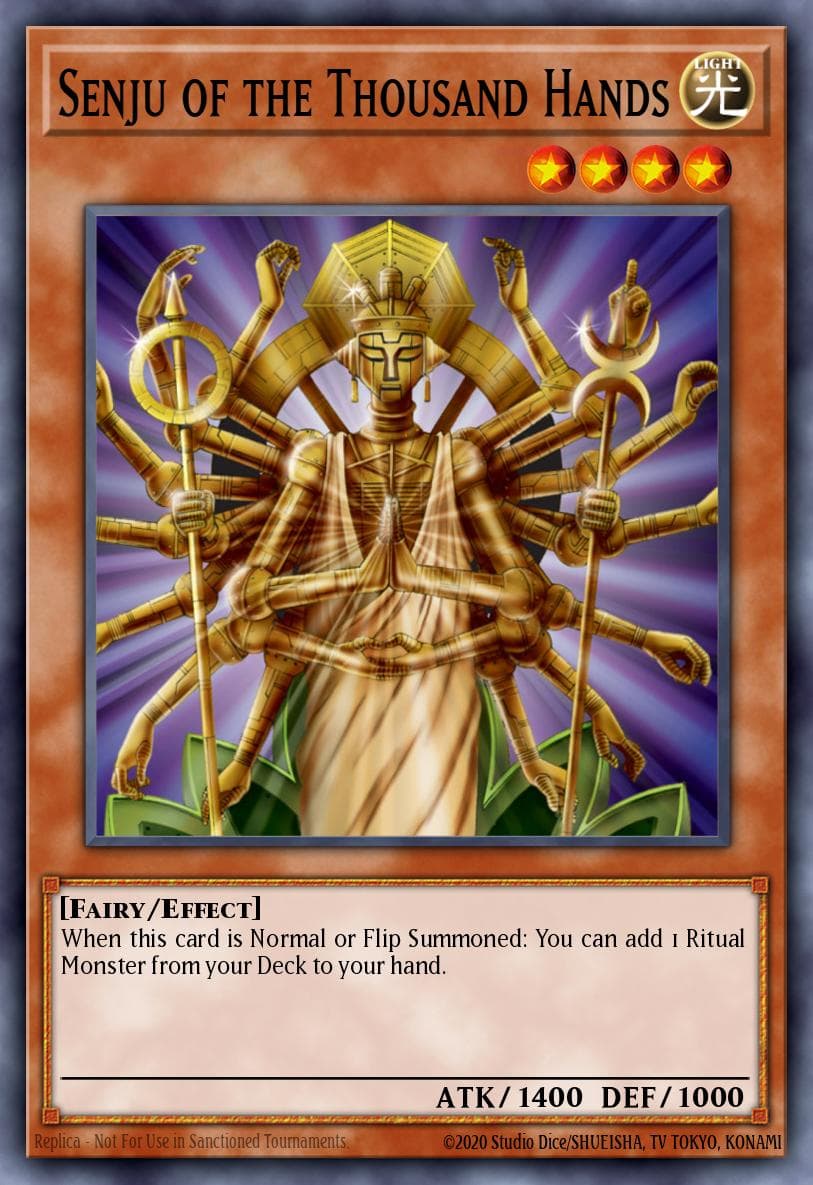 Senju of the Thousand Hands Astral Pack Seven card