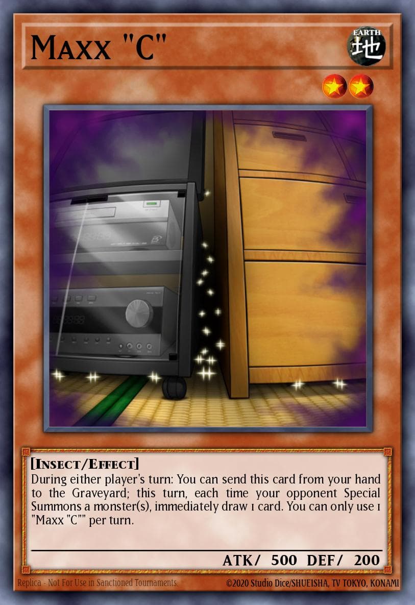 Maxx "C" Machine Reactor Structure Deck card