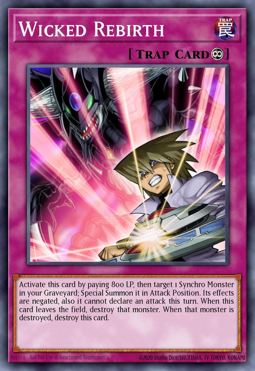 Wicked Rebirth Legendary Collection 5D's Mega Pack card