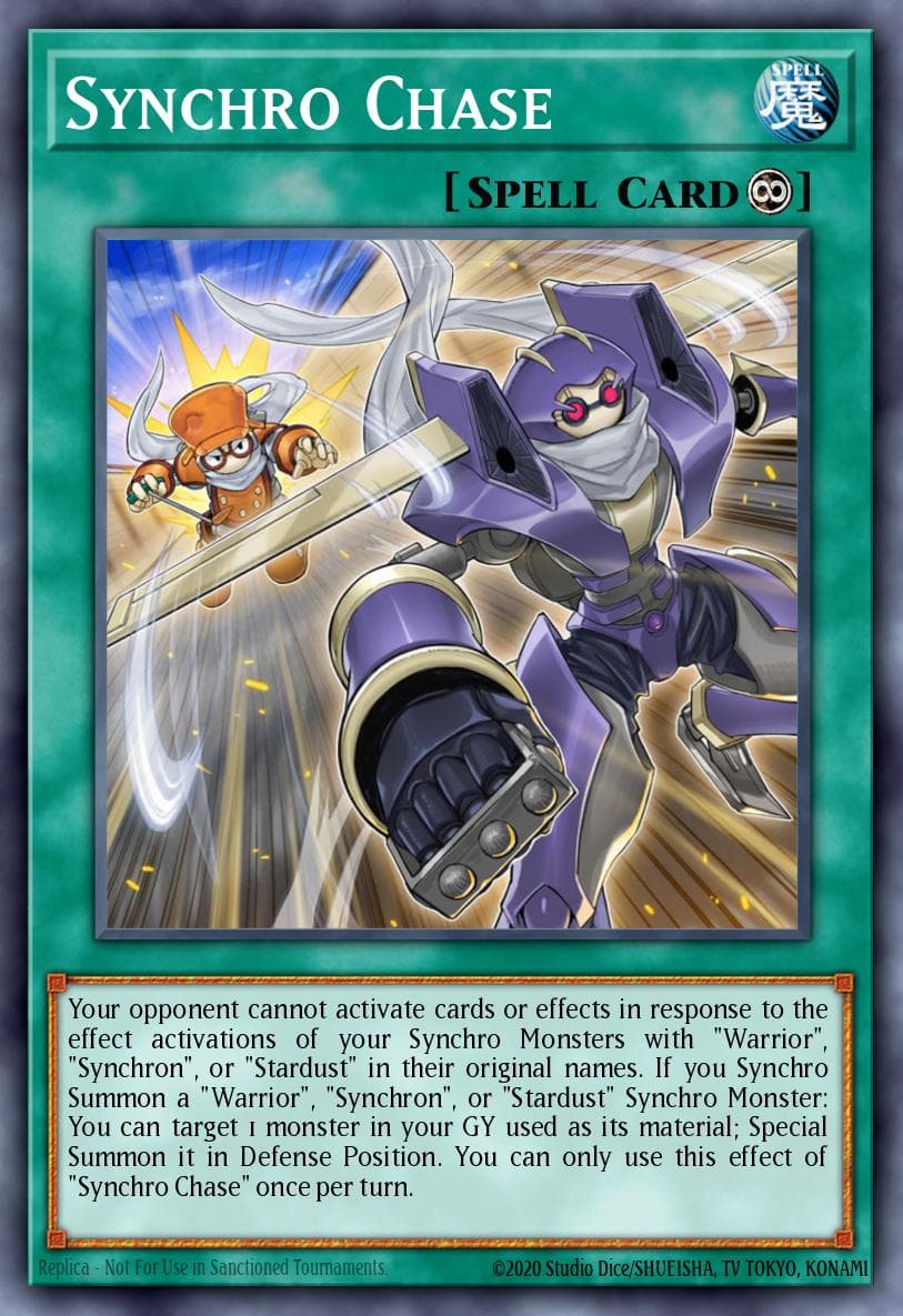 Synchro Chase Legendary Duelists: Magical Hero card