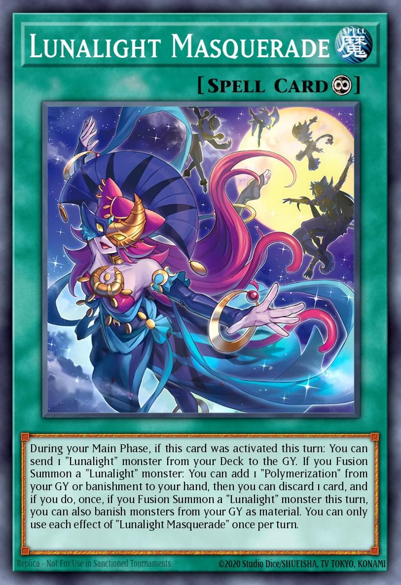 月光舞蹈会 遊戲王 card