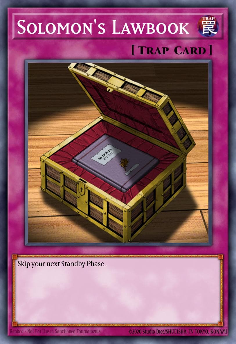 Solomon's Lawbook Pharaoh's Servant card