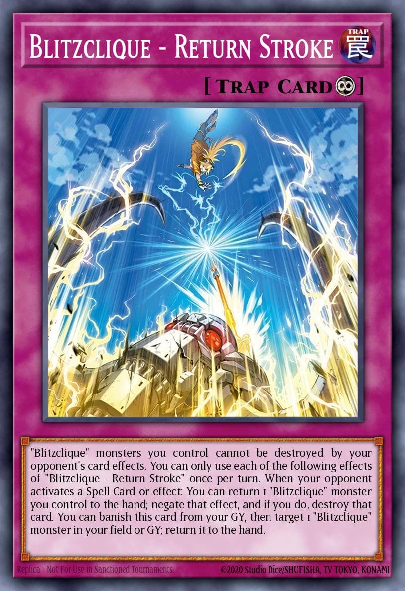 雷盟－回击电冲 遊戲王 card