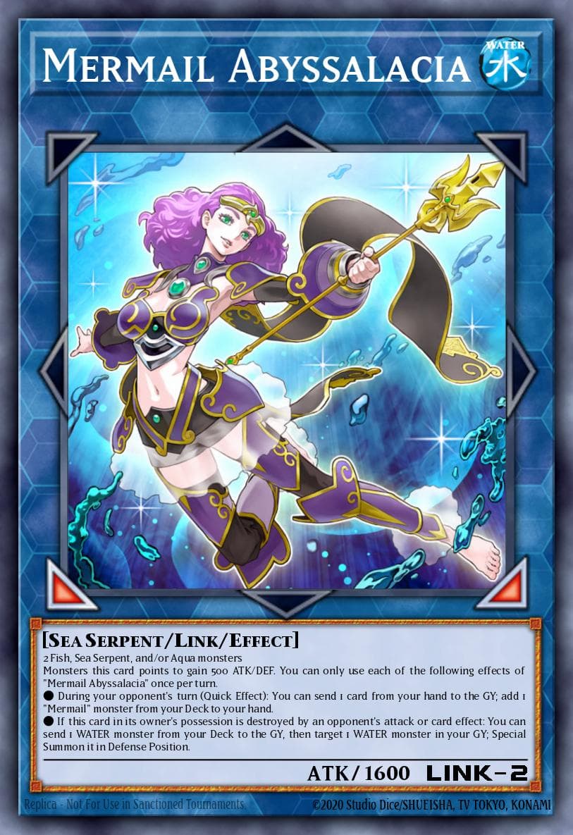 Mermail Abyssalacia 2020 Tin of Lost Memories Mega Pack card