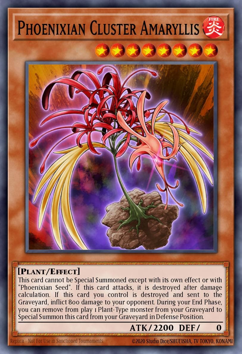 Phoenixian Cluster Amaryllis Raging Battle: Special Edition card