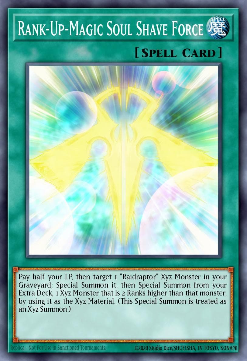 Rank-Up-Magic Soul Shave Force Wing Raiders card