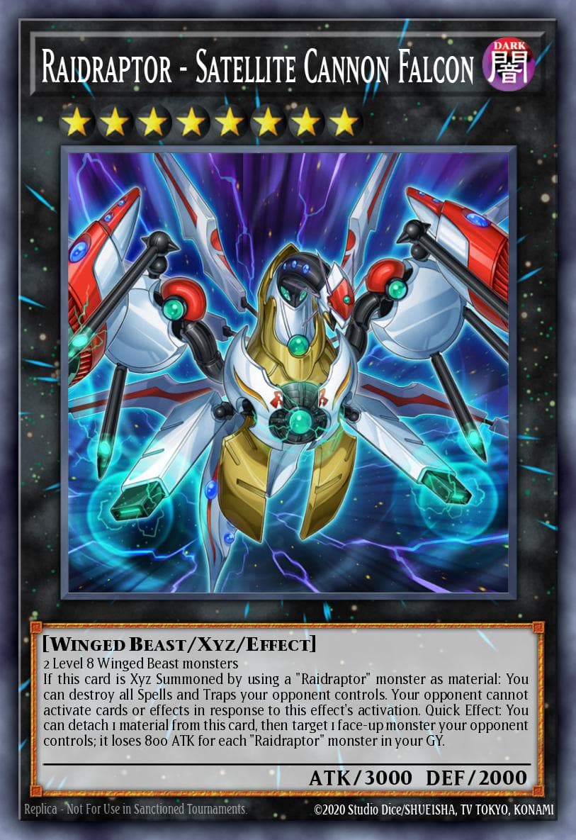Raidraptor - Satellite Cannon Falcon Battles of Legend: Chapter 1 card