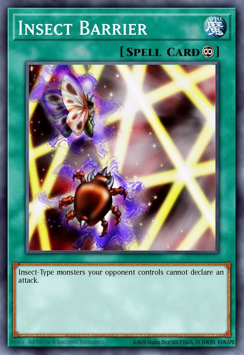Insect Barrier Duelist League 13 participation cards card