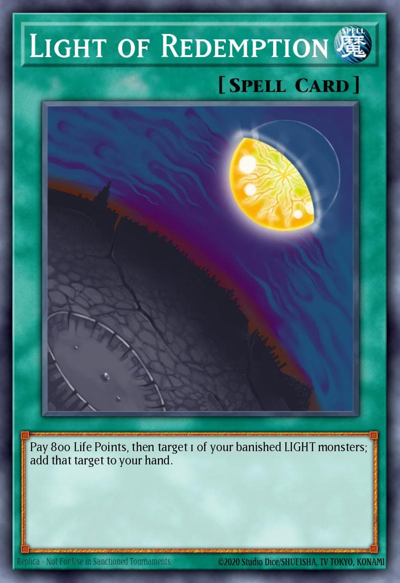 Light of Redemption Legendary Collection 2: The Duel Academy Years Mega Pack card