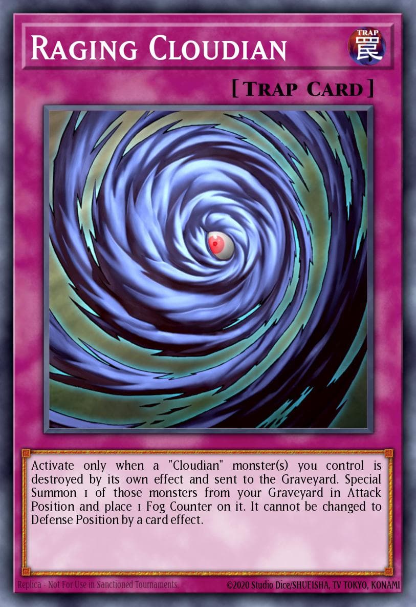 Raging Cloudian 遊戲王 card