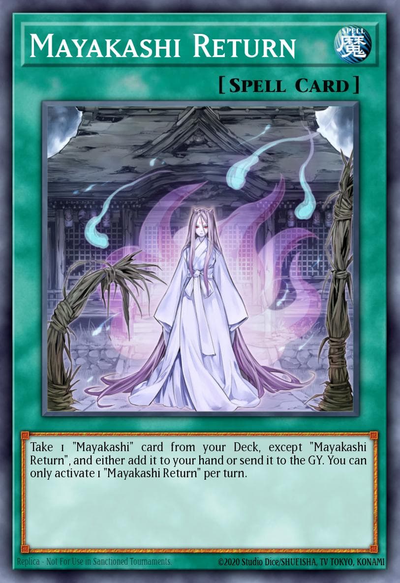 Mayakashi Return Hidden Summoners card