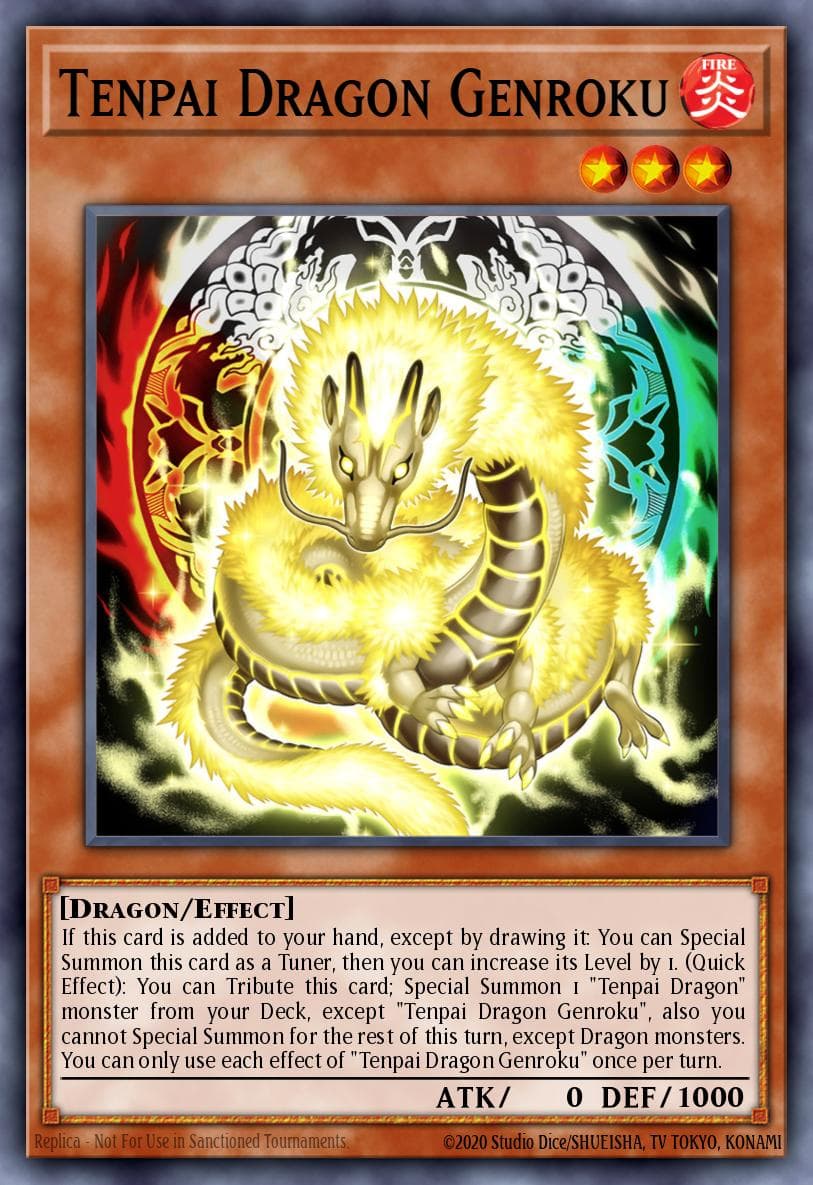 Tenpai Dragon Genroku The Infinite Forbidden card