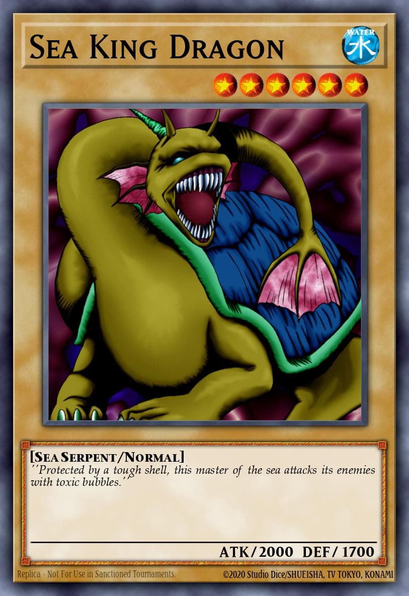 Sea King Dragon 遊戲王 card