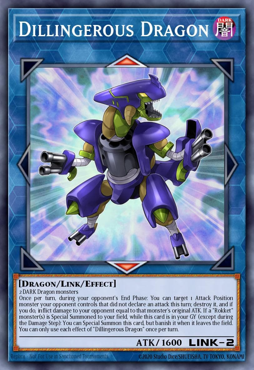Dillingerous Dragon Dark Neostorm Special Edition card