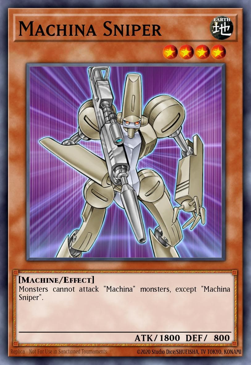 Machina Sniper Structure Deck: Mechanized Madness card