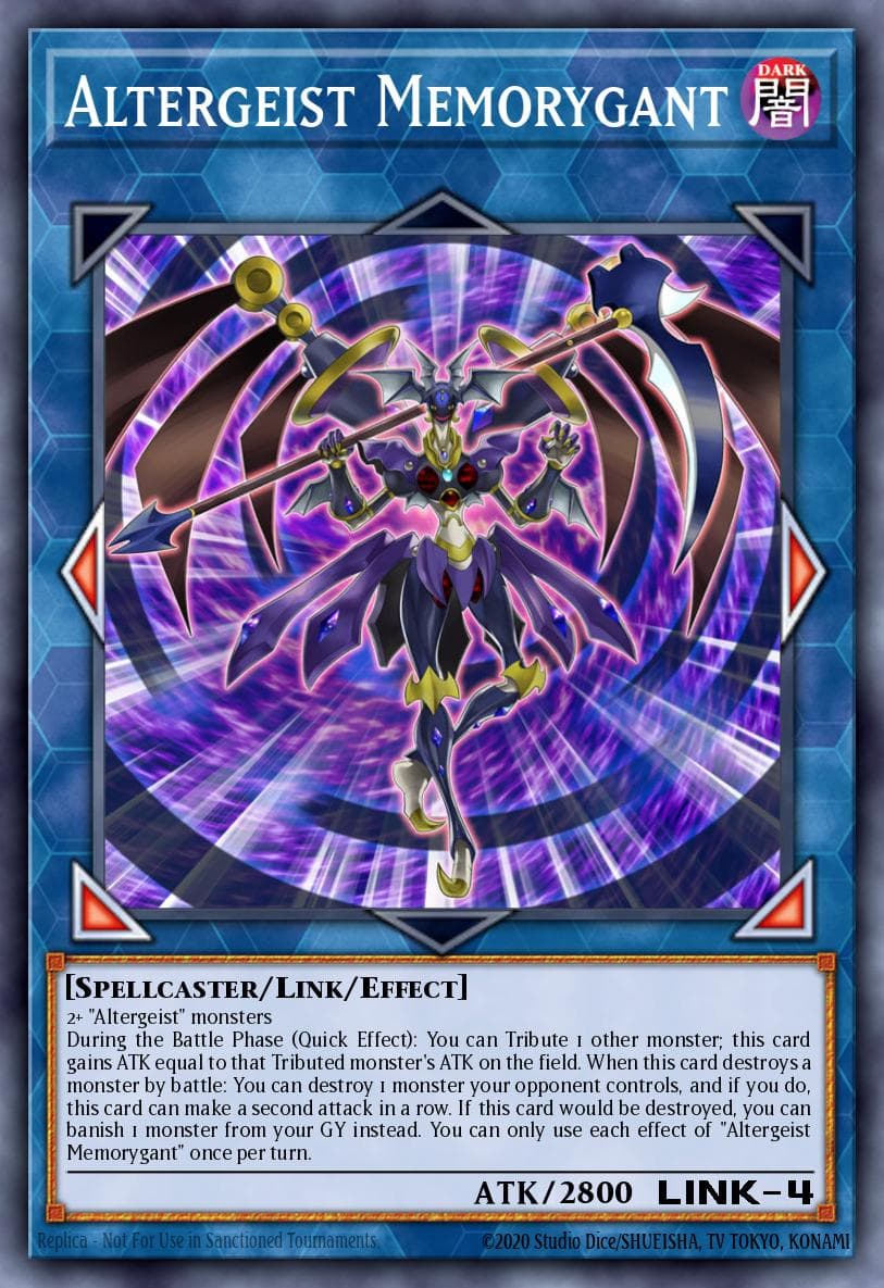 Altergeist Memorygant Brothers of Legend card
