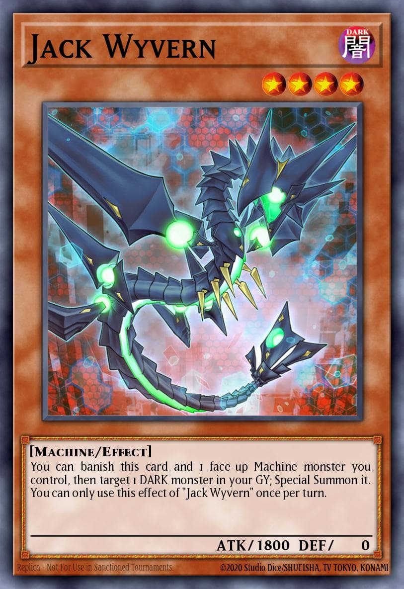 Jack Wyvern Code of the Duelist Special Edition card