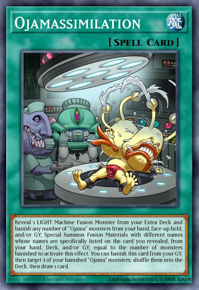 Ojamassimilation Legendary Duelists: Ancient Millennium card