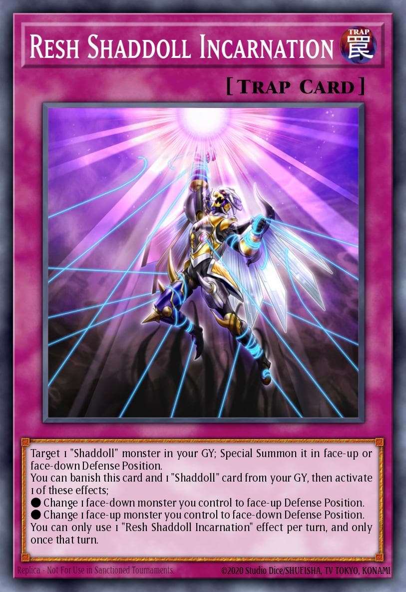 Resh Shaddoll Incarnation Structure Deck: Shaddoll Showdown card