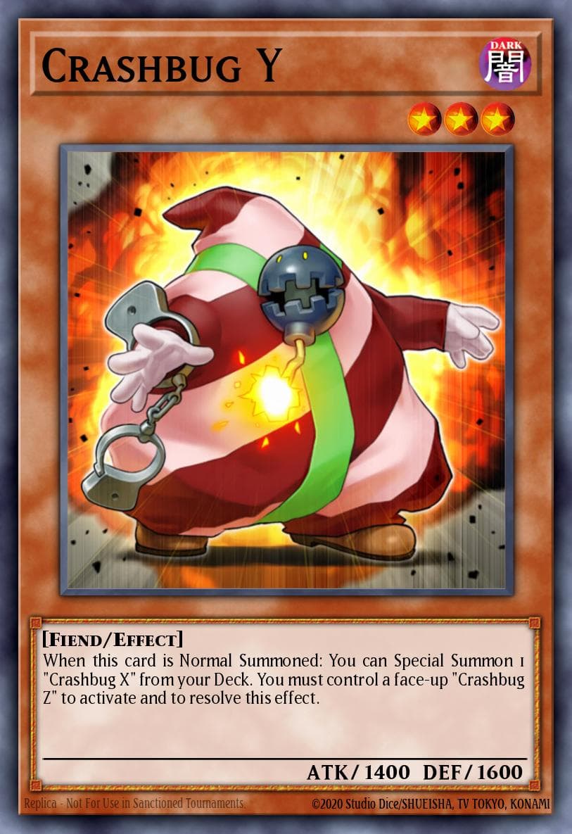 Crashbug Y Generation Force: Special Edition card