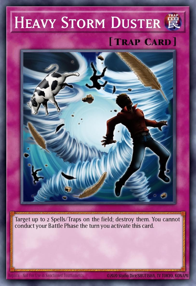 Heavy Storm Duster Code of the Duelist Special Edition card