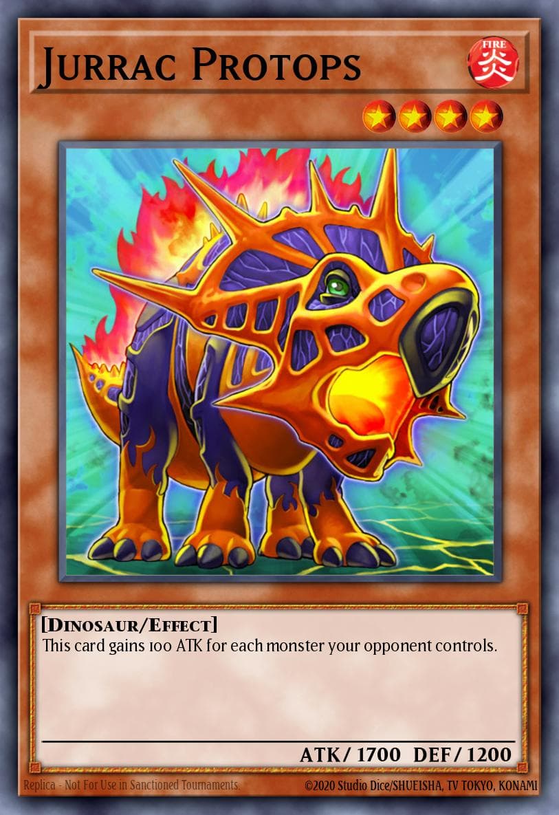 Jurrac Protops Battle Pack 3: Monster League card