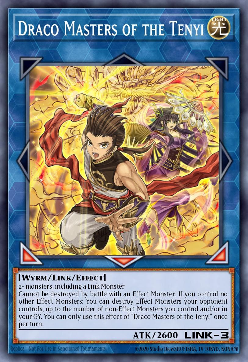 Draco Masters of the Tenyi 2020 Tin of Lost Memories Mega Pack card