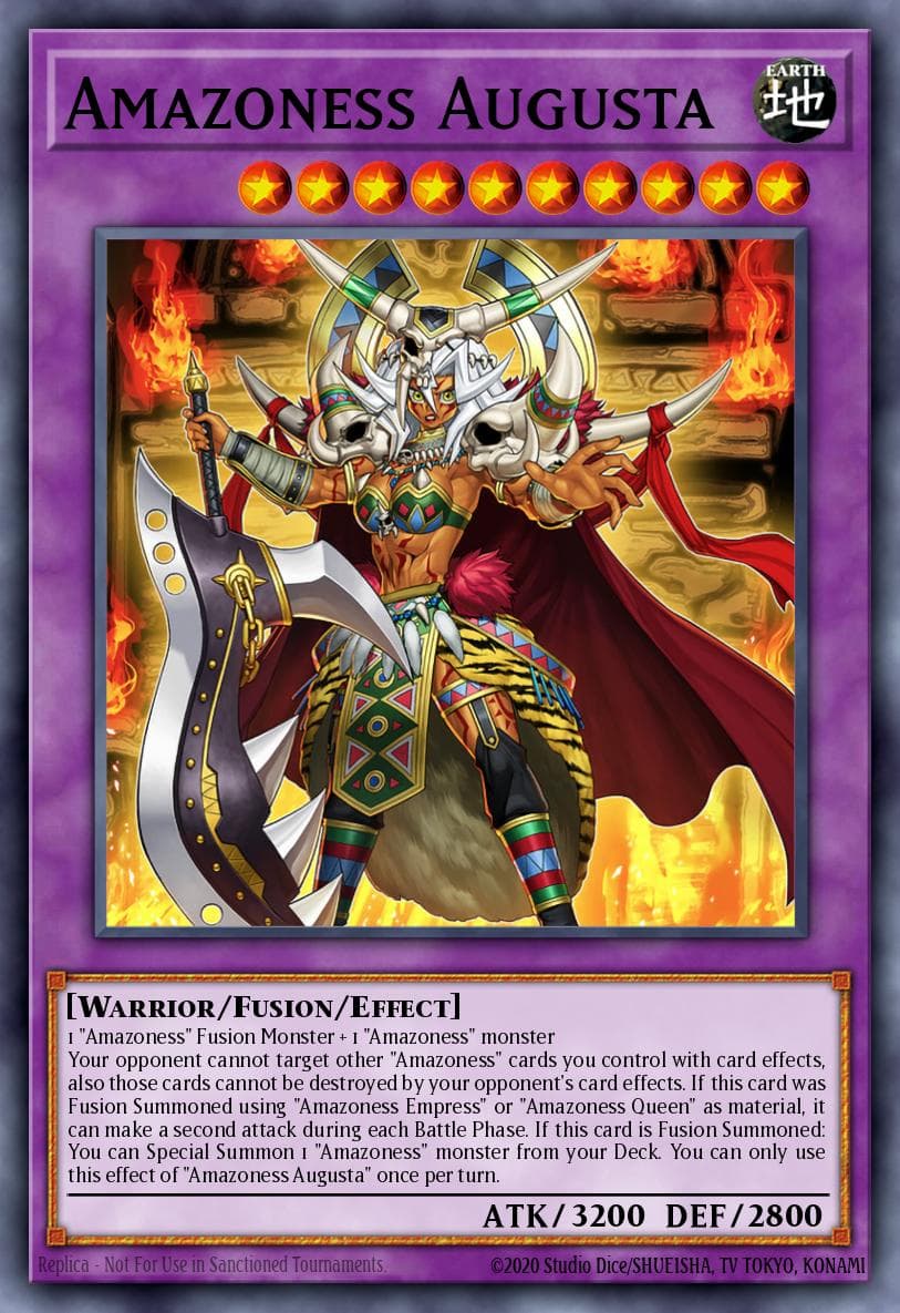 Amazoness Augusta 25th Anniversary Tin: Dueling Heroes Mega Pack card