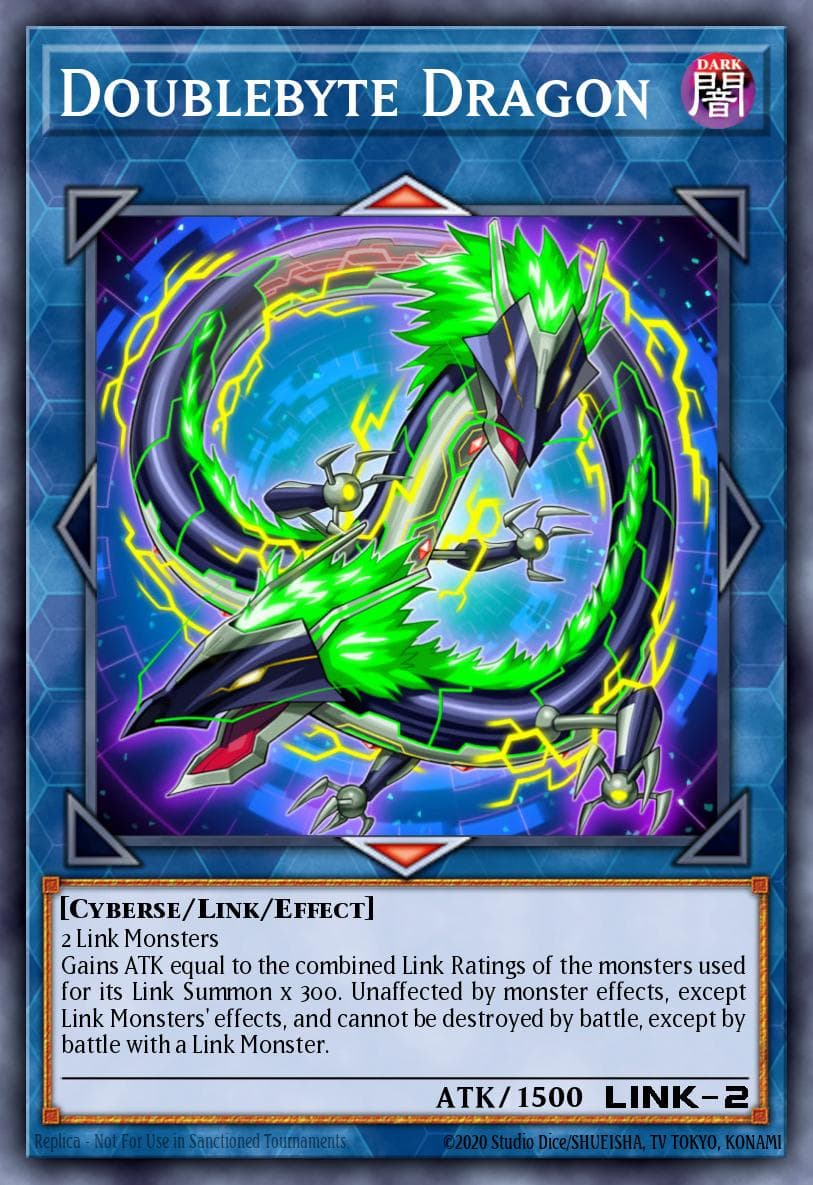 Doublebyte Dragon Duel Power card