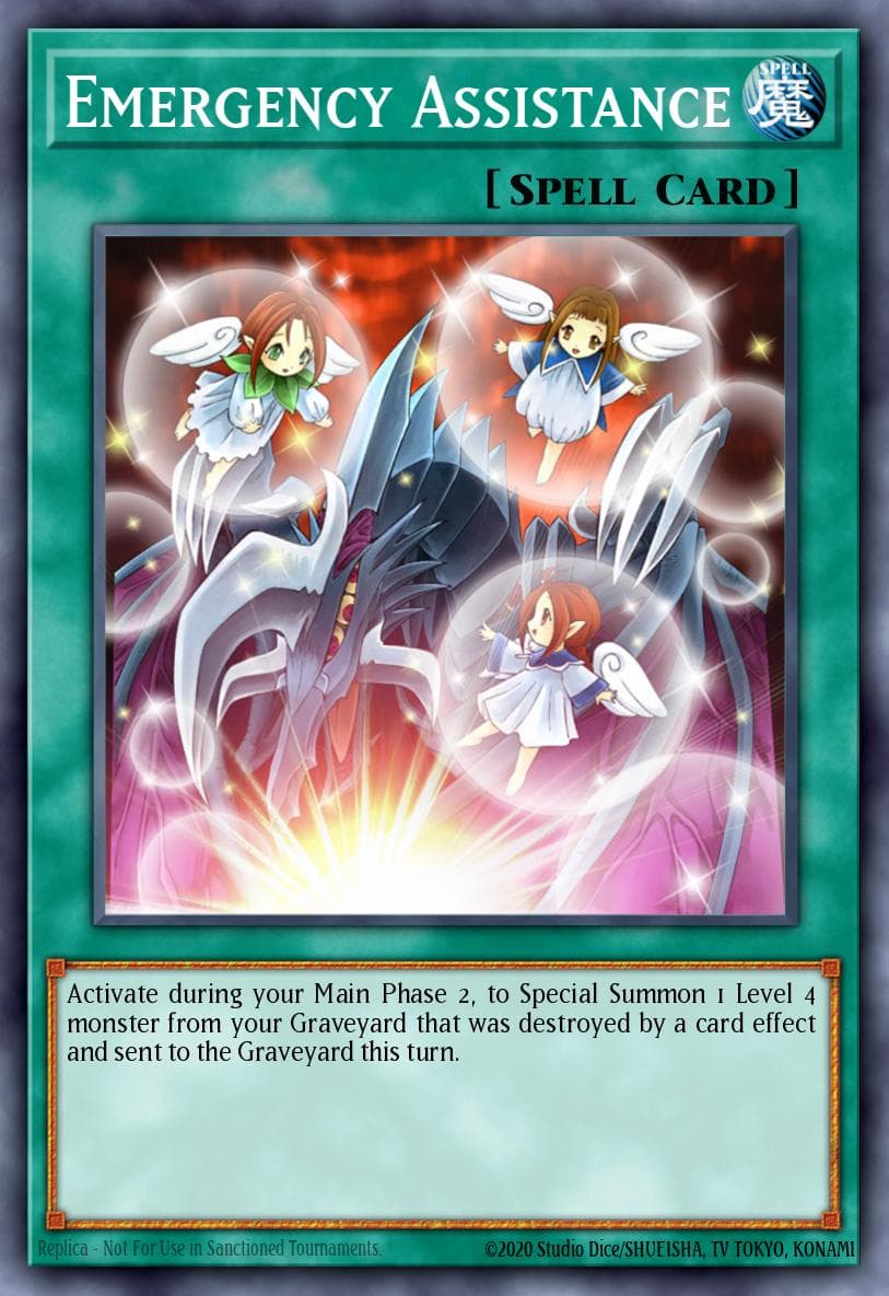 Emergency Assistance Ancient Prophecy: Special Edition card
