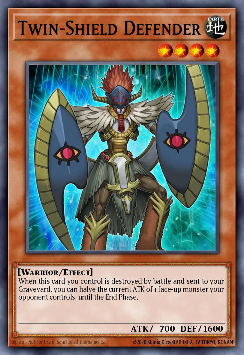 Twin-Shield Defender The Duelist Genesis: Special Edition card