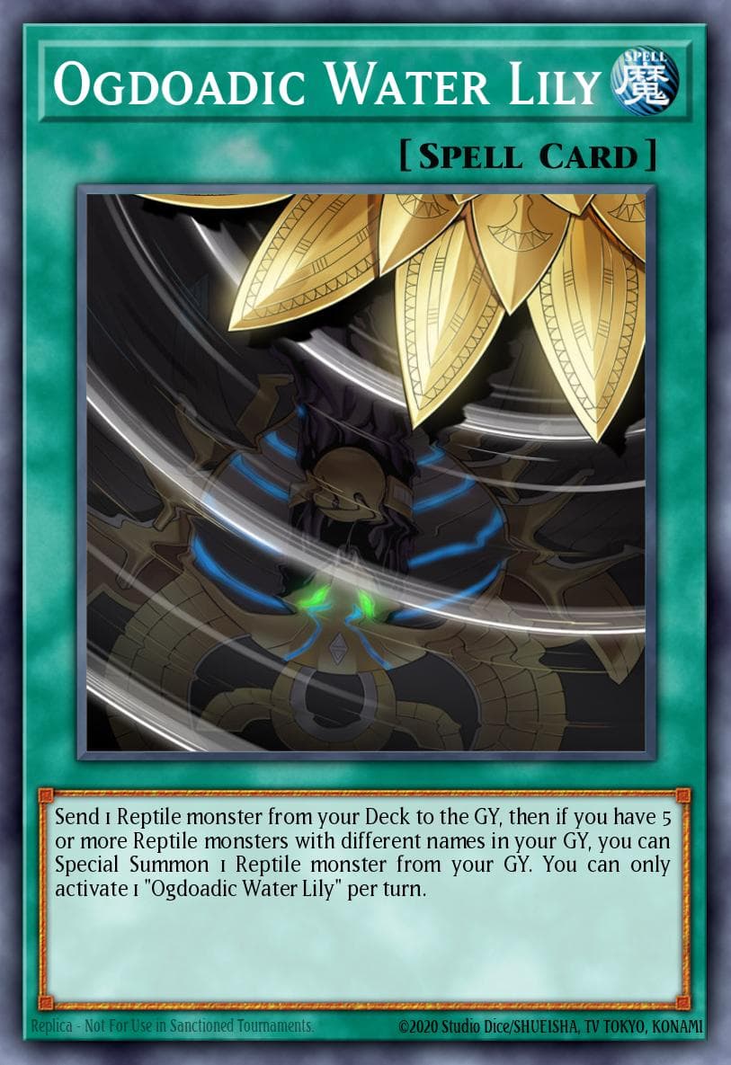 Ogdoadic Water Lily Ancient Guardians card