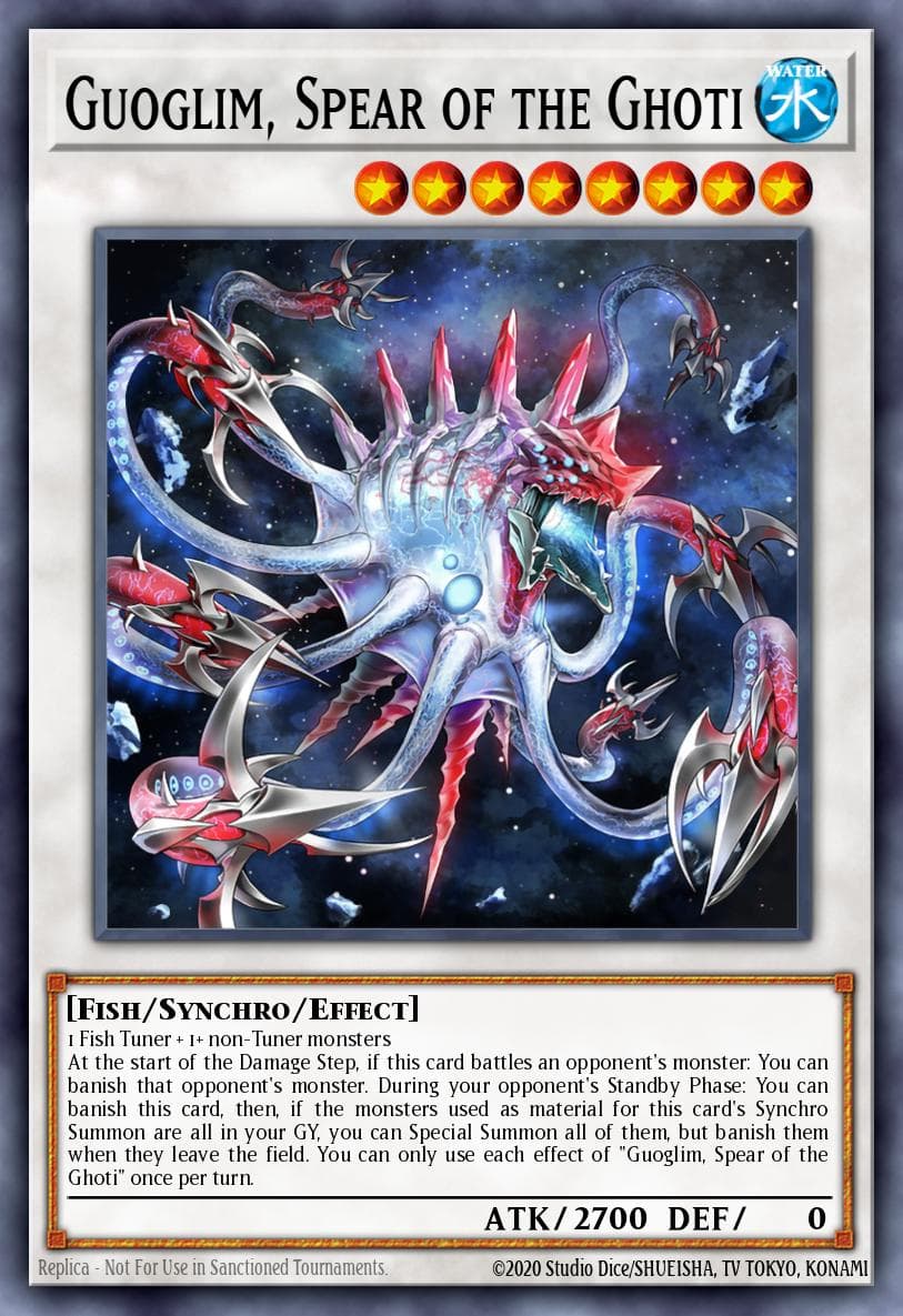 Guoglim, Spear of the Ghoti Darkwing Blast card