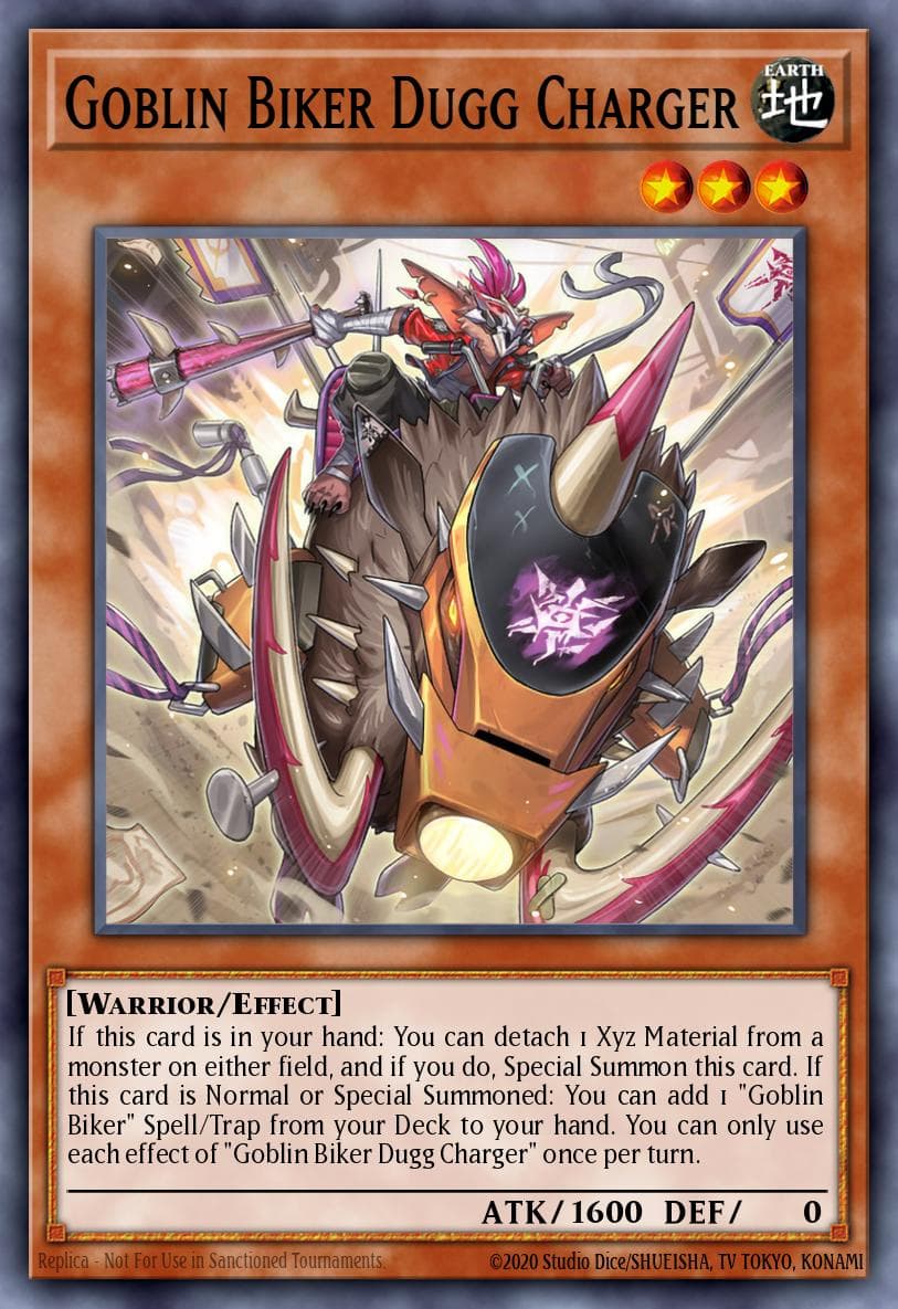Goblin Biker Dugg Charger 2025 Mega-Pack Tin card