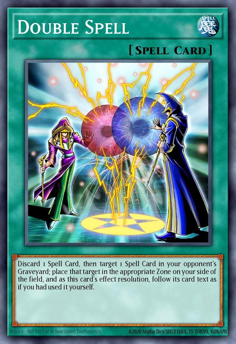 Double Spell Dark Revelation Volume 1 card