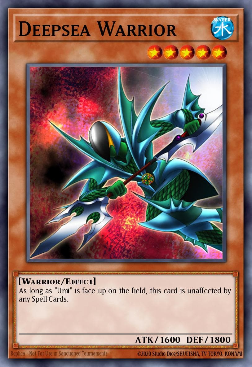 Deepsea Warrior Pharaoh's Servant card
