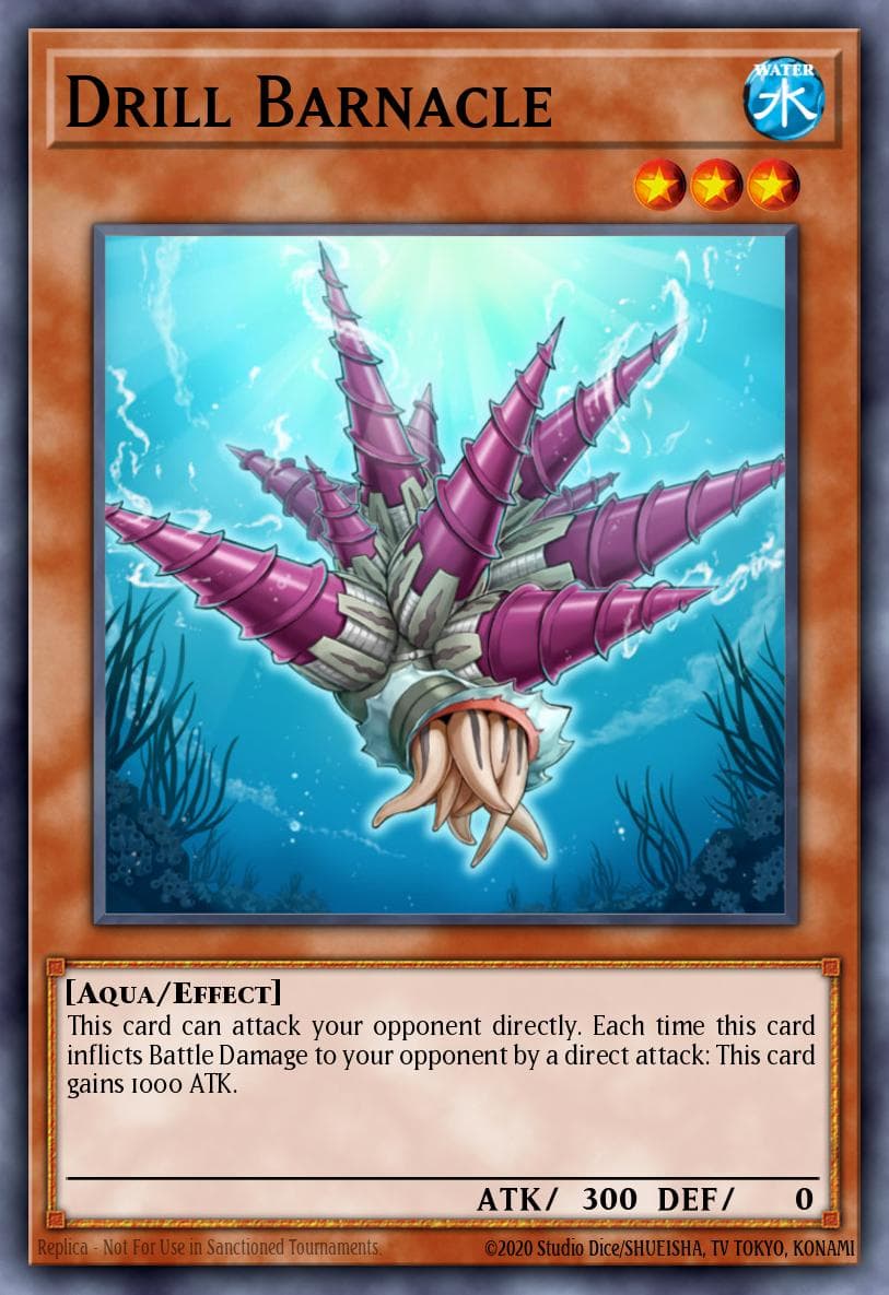 Drill Barnacle Generation Force: Special Edition card